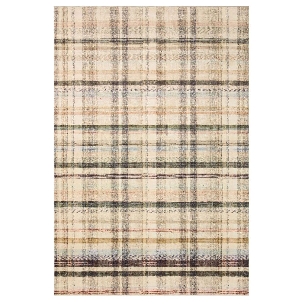 Chris Loves Julia x Loloi Humphrey 5' x 7'0" Ivory and Multicolor Area Rug