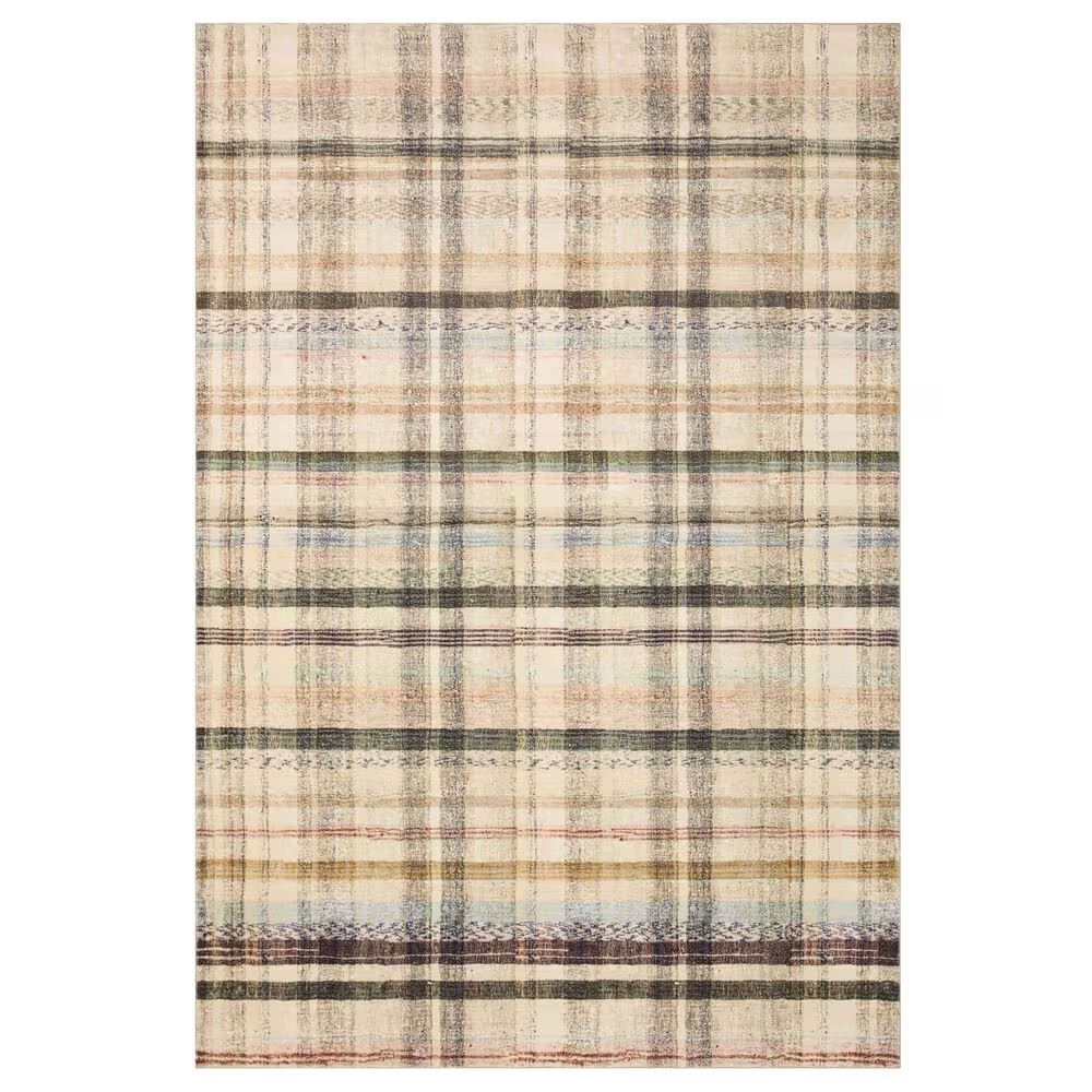 Chris Loves Julia x Loloi Humphrey 8'3" x 11'3" Ivory and Multicolor Area Rug
