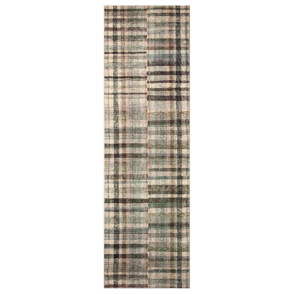 Chris Loves Julia x Loloi Humphrey 2' x 5' Forest and Multicolor Area Rug