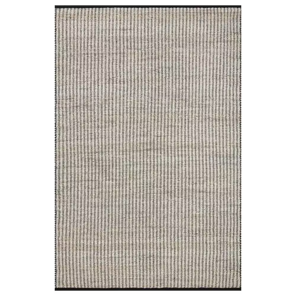 Angela Rose Colton 9' x 12' Ivory and Black Area Rug