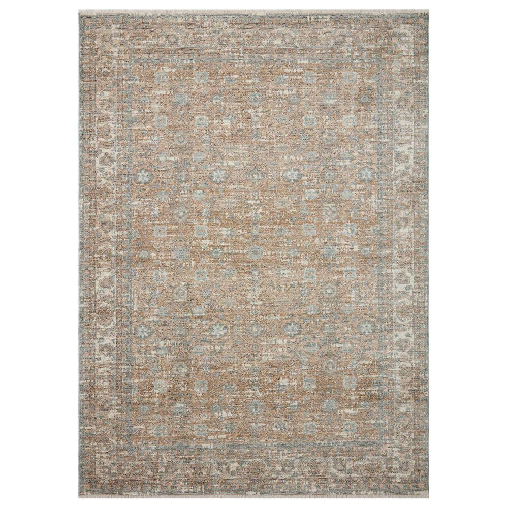 Angela Rose Blake 7'10" x 10'2" Sand and Sky Area Rug
