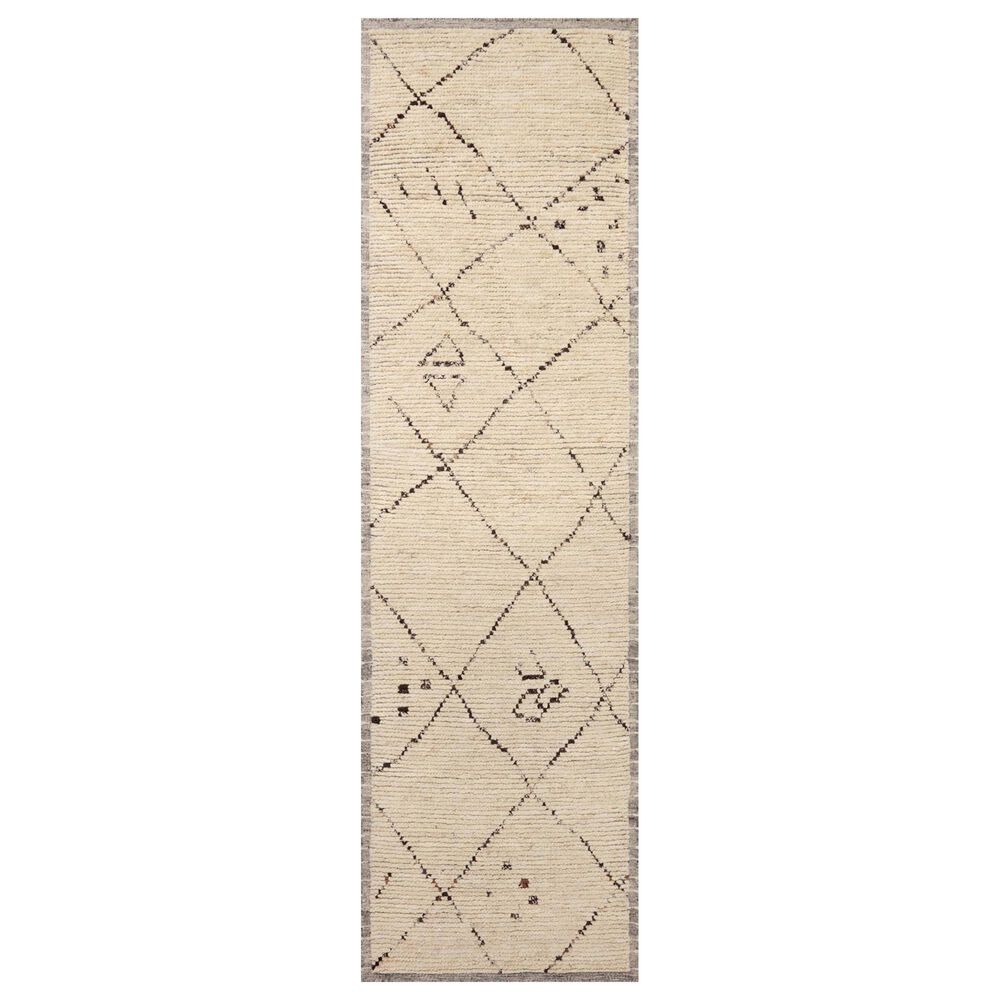 Amber Lewis x Loloi Briyana 2'6" x 13'6" Natural and Stone Runner