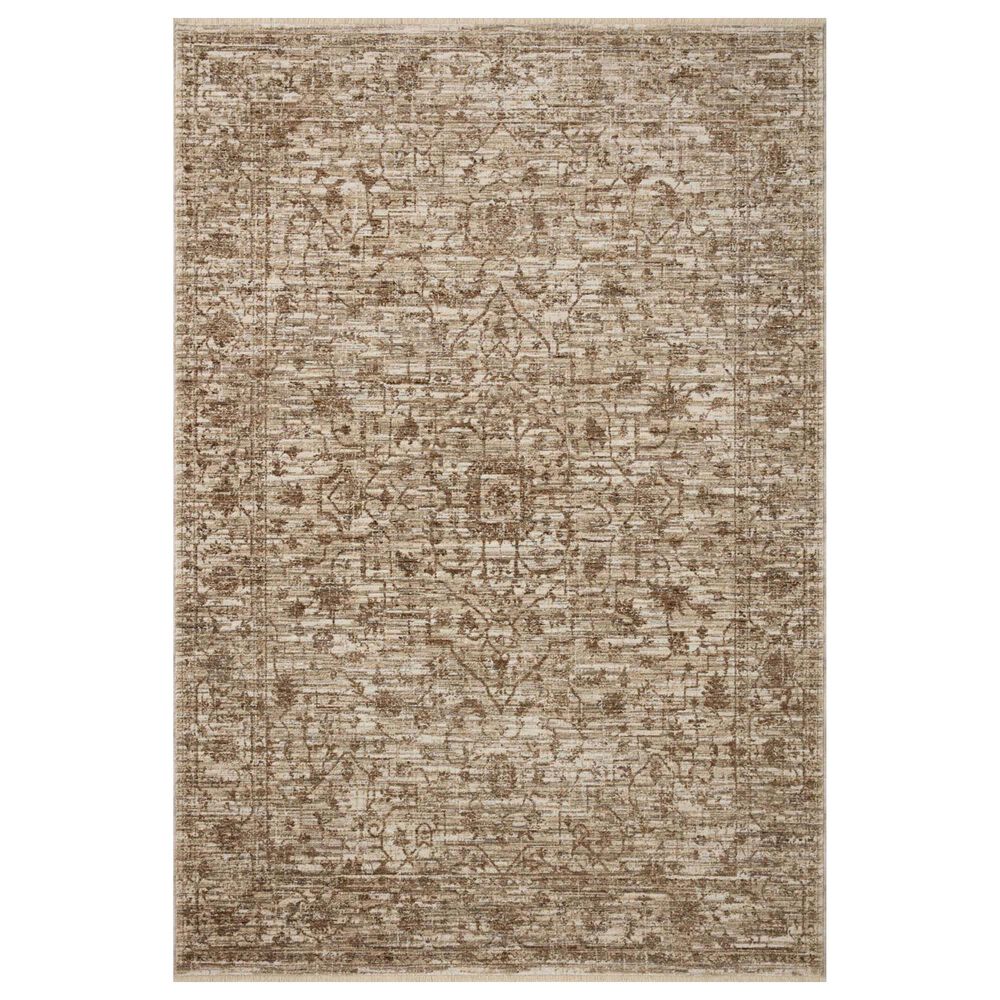Loloi II Sorrento 2'7" x 8' Bark and Natural Runner
