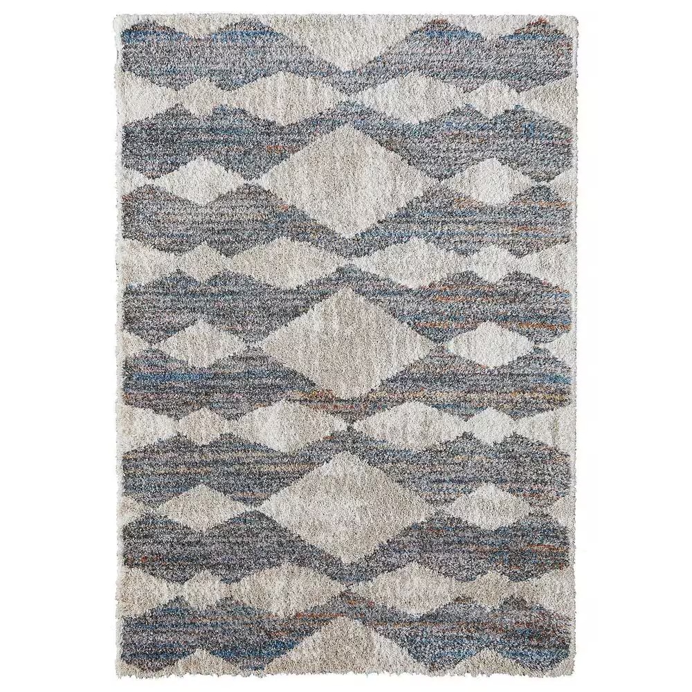 Feizy 39IFF Mynka Gray / Multi 7'11" x 10' Area Rug