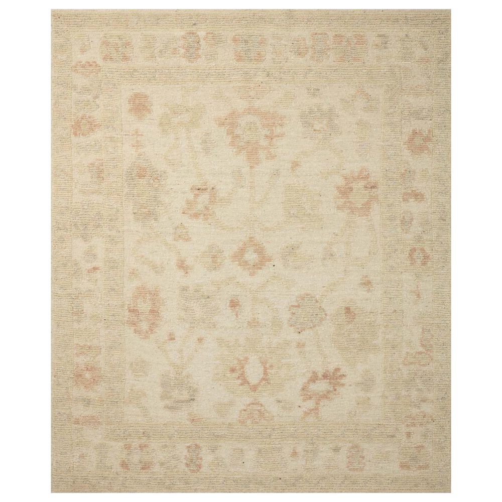 Loloi Emilia 8'6" x 11'6" Ivory and Clay Area Rug