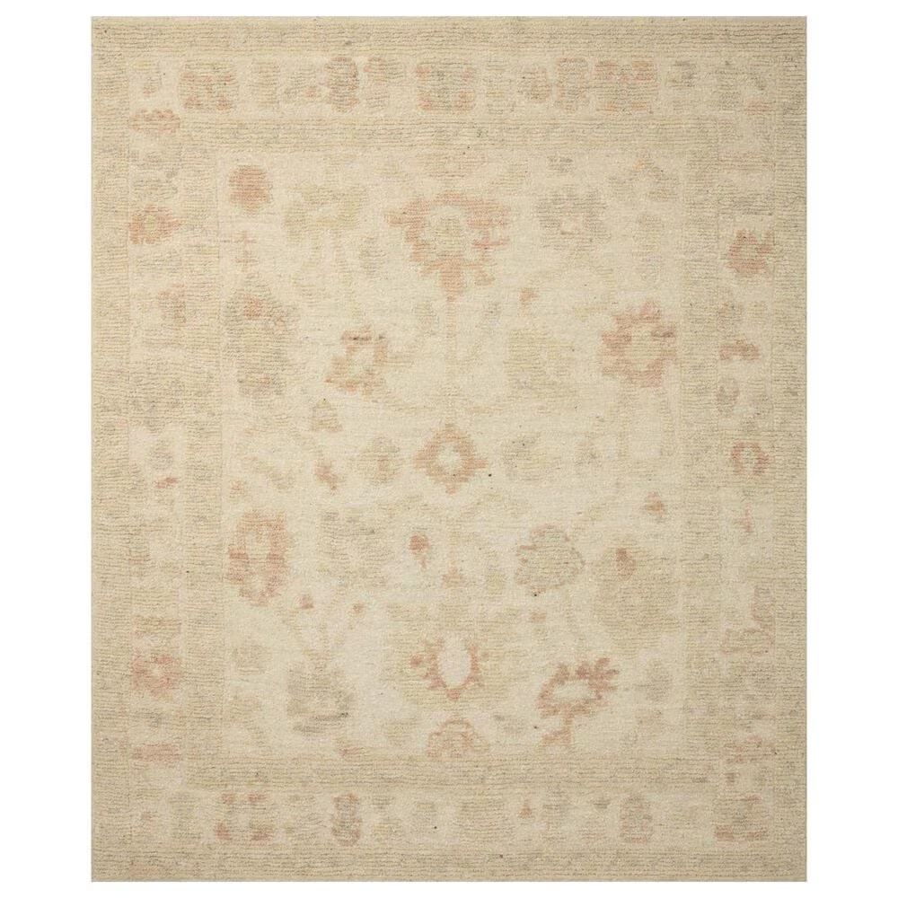 Loloi Emilia 9'6" x 13'6" Ivory and Clay Area Rug
