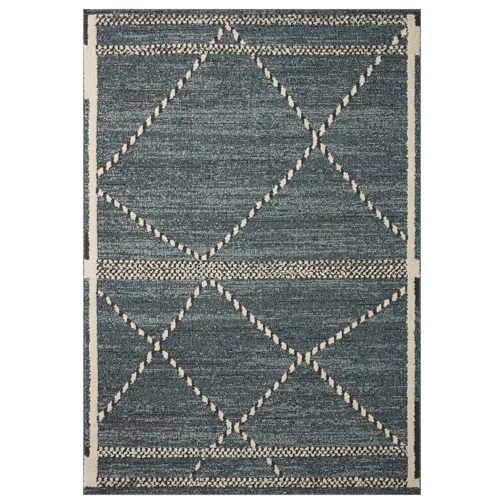 Loloi II Fabian 2'7" x 12' Denim and Charcoal Runner