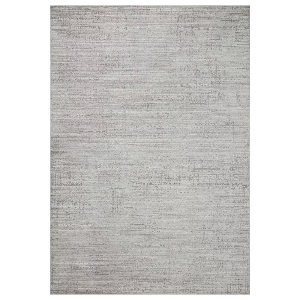 Loloi Arden 3'7" x 5'7" Silver and Grey Area Rug