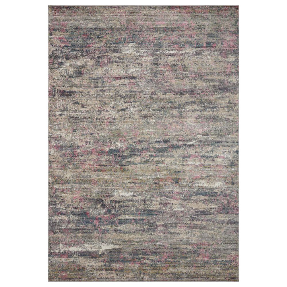 Loloi Arden 2'6" x 4' Berry and Multicolor Runner