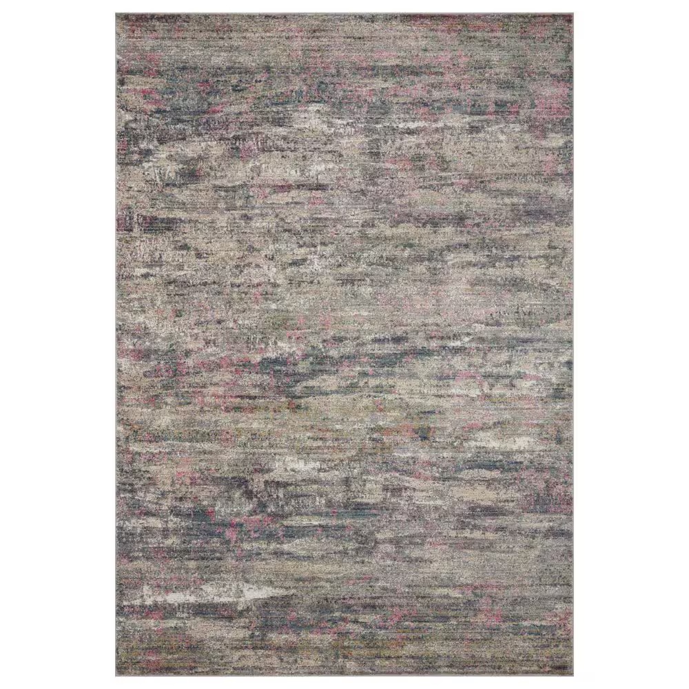 Loloi Arden 7'10" x 10' Berry and Multicolor Area Rug