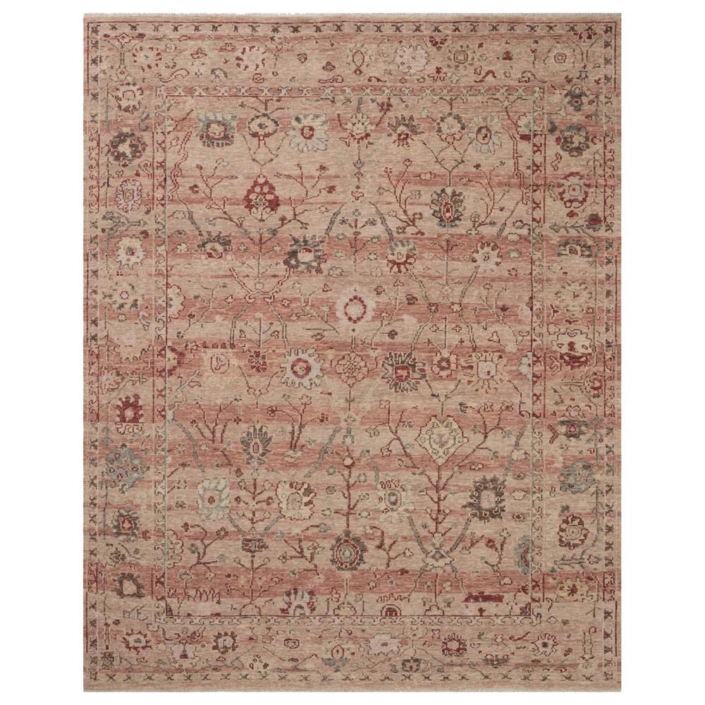 Loloi Dominic 5'6" x 8'6" Clay and Rust Area Rug