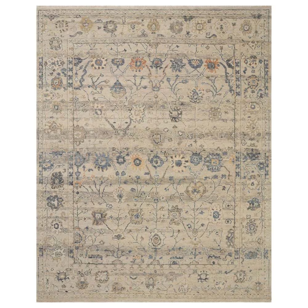 Loloi Dominic 4' x 6' Dove and Denim Area Rug