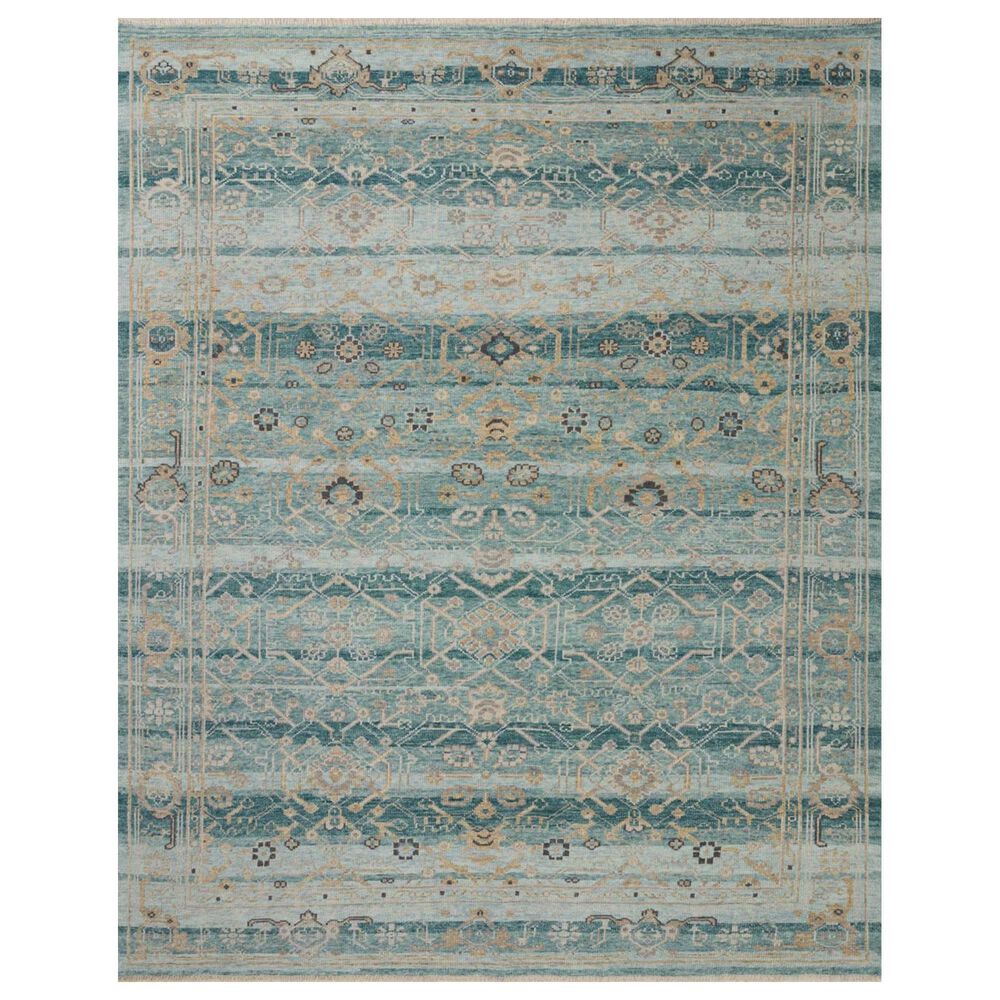 Loloi Dominic 2' x 3' Sky and Natural Area Rug