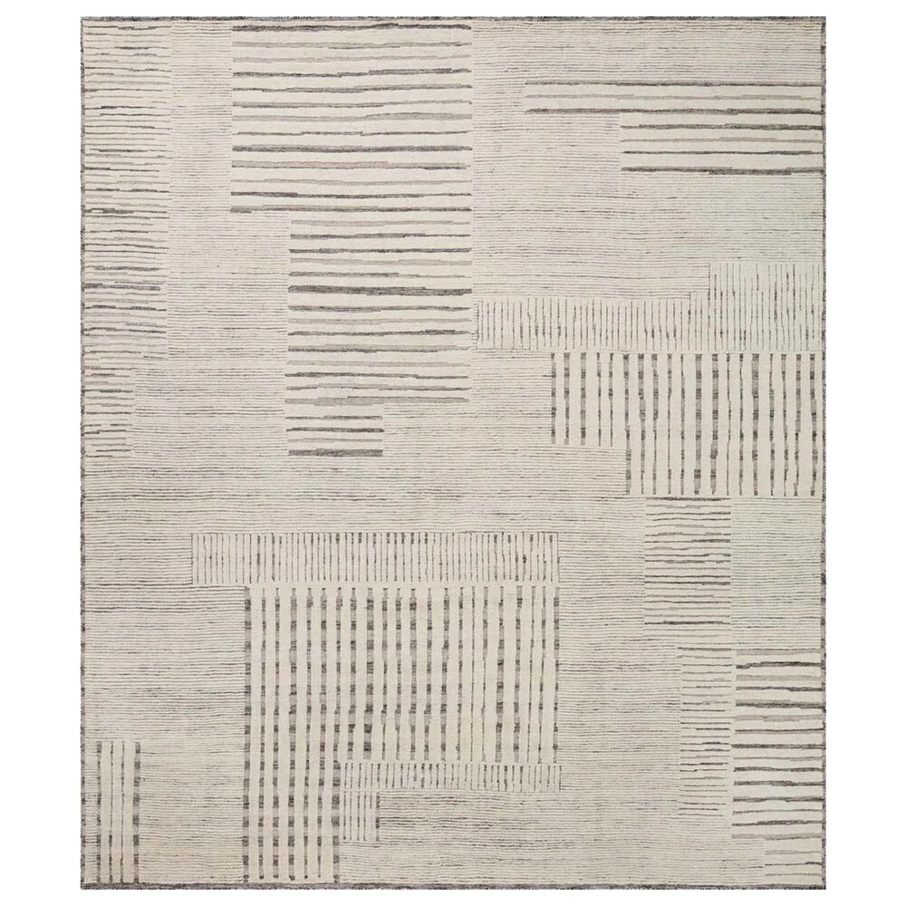 Loloi Moore 2'6" x 11'6" Dove and Ivory Runner
