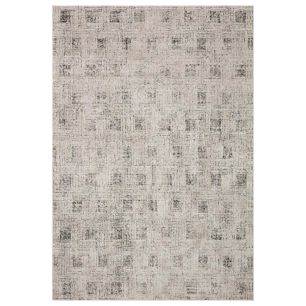 Loloi II Kamala 2'7" x 12' Grey and Graphite Runner