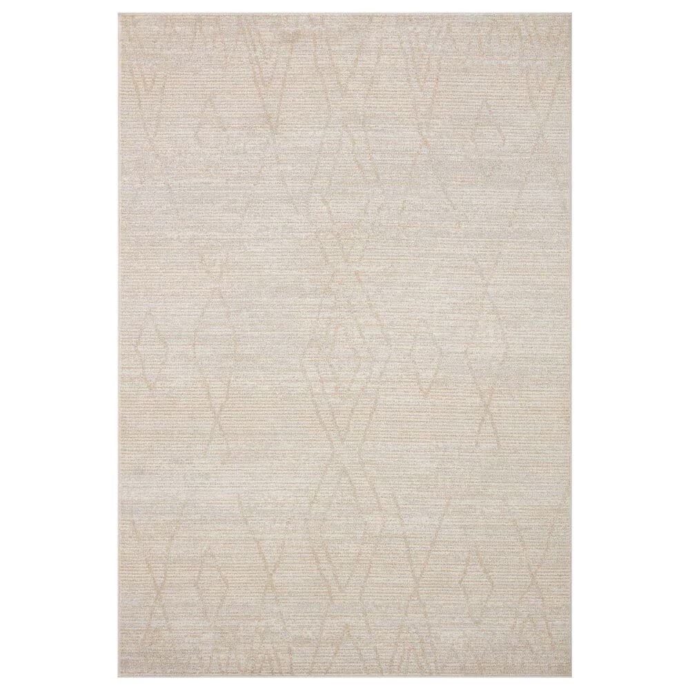 Loloi II Kamala 5'3" x 7'9" Natural and Mist Area Rug