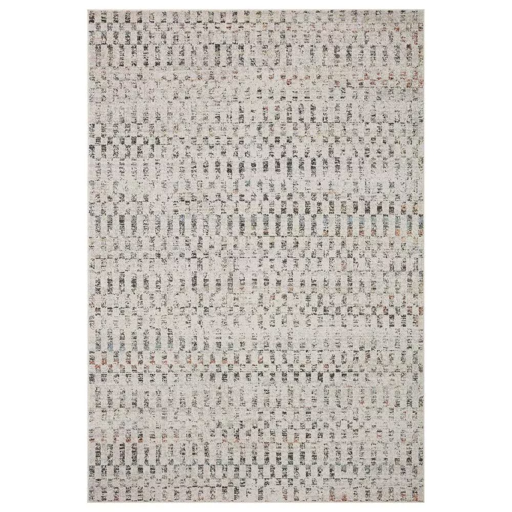 Loloi II Kamala 5'3" x 7'9" Grey and Multicolor Area Rug