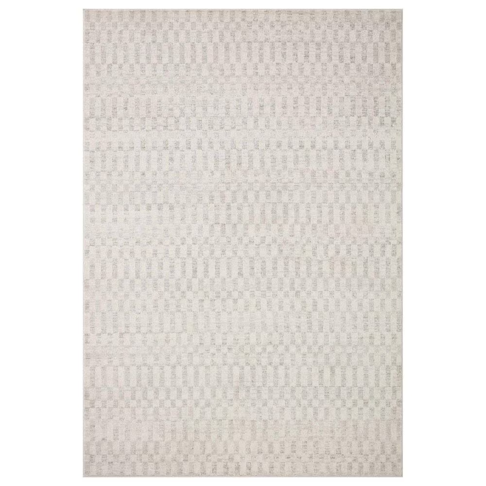 Loloi II Kamala 5'3" x 7'9" Ivory and Grey Area Rug