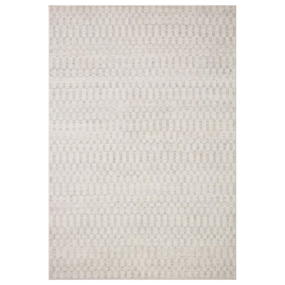 Loloi II Kamala 7'10" x 10' Ivory and Grey Area Rug