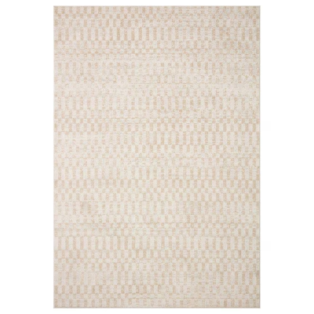 Loloi II Kamala 2'7" x 10' Ivory and Natural Runner