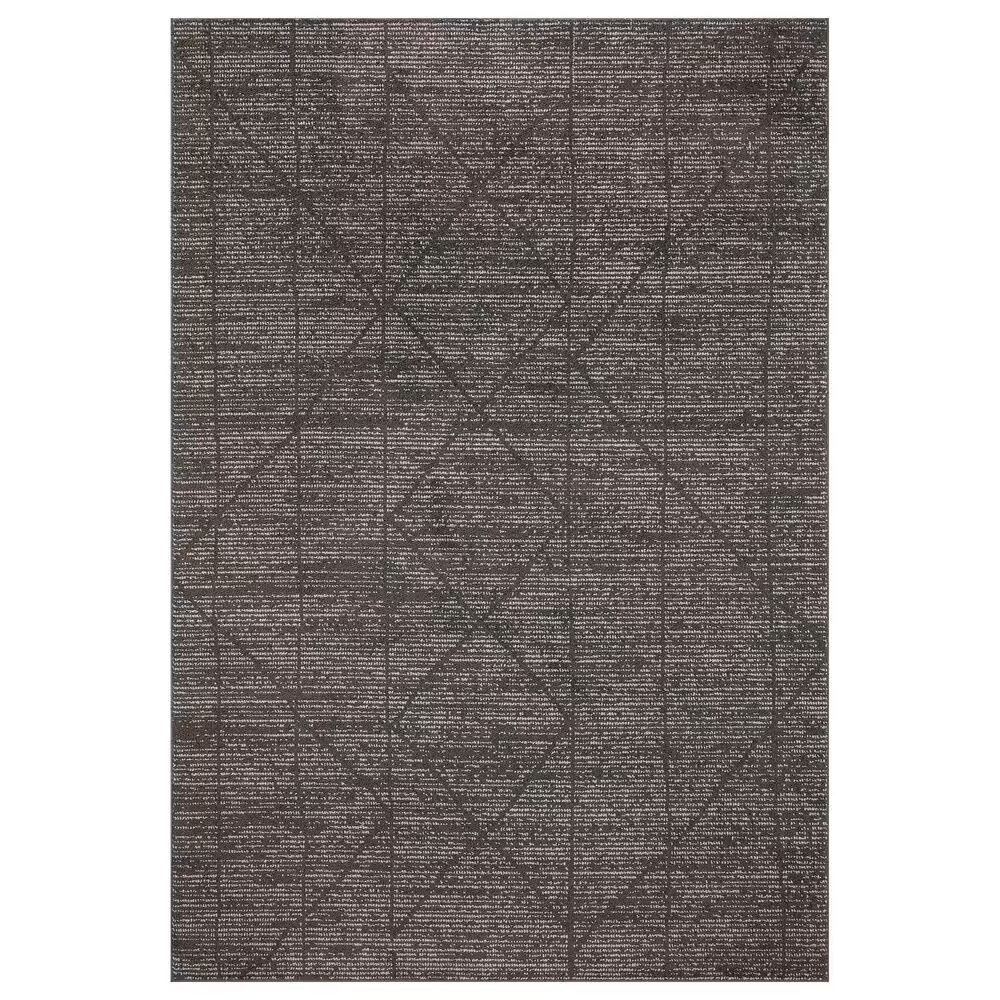 Loloi II Kamala 11'2" x 15'7" Charcoal and Ivory Area Rug
