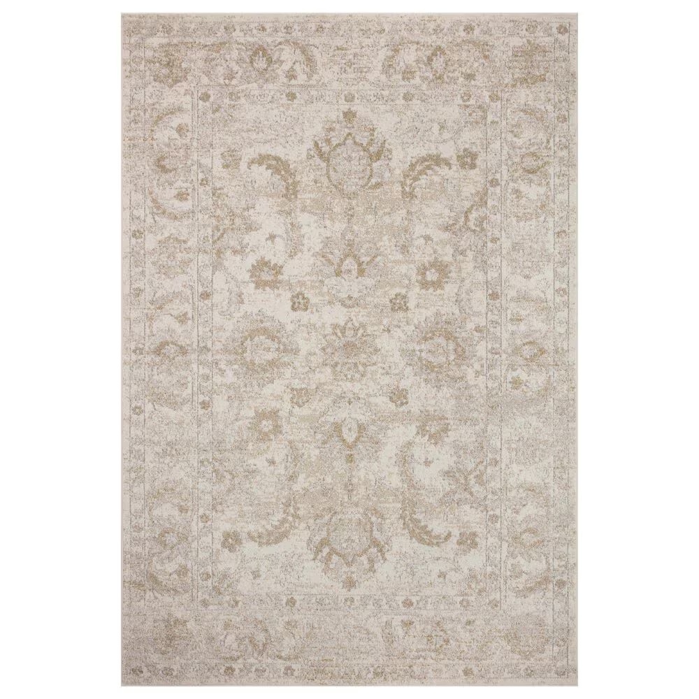 Loloi II Odette 11'2" x 15'7" Ivory and Beige Area Rug