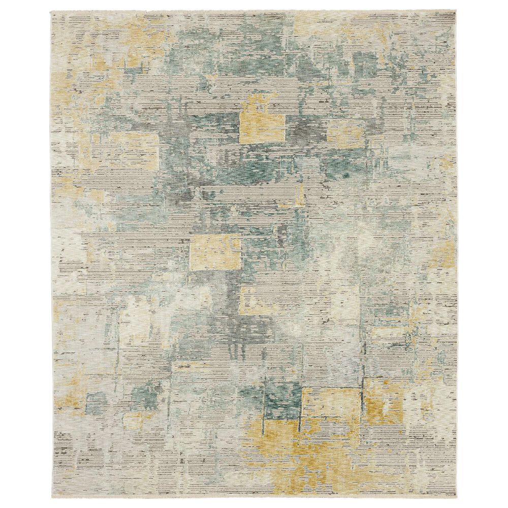Karastan Memento Nostalgic 6'6" x 9'10" Blue Area Rug