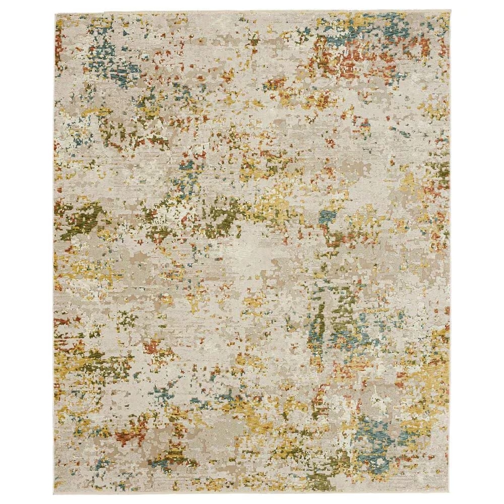 Karastan Memento Sentimental 6'6" x 9'10" Beige Area Rug