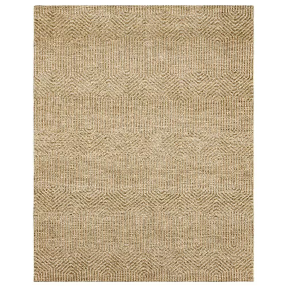 Drew and Jonathan Home Bowen Lost City 9'6" x 12'11" Khaki Area Rug