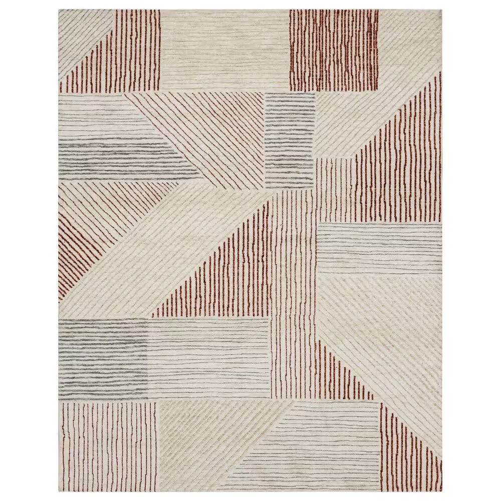 Drew and Jonathan Home Bowen Central Valley 2'4" x 7'10" Red Runner