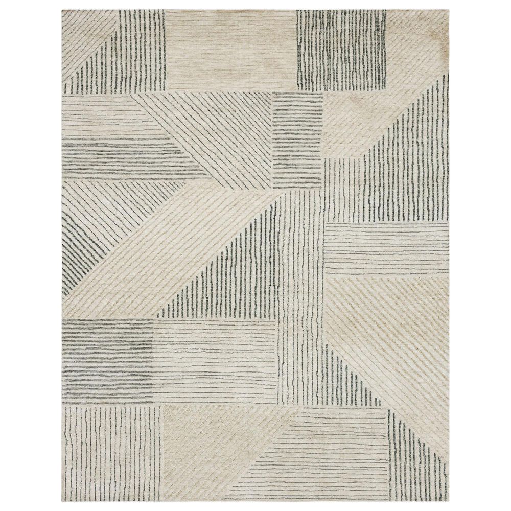 Drew and Jonathan Home Bowen Central Valley 9'6" x 12'11" Tan Area Rug