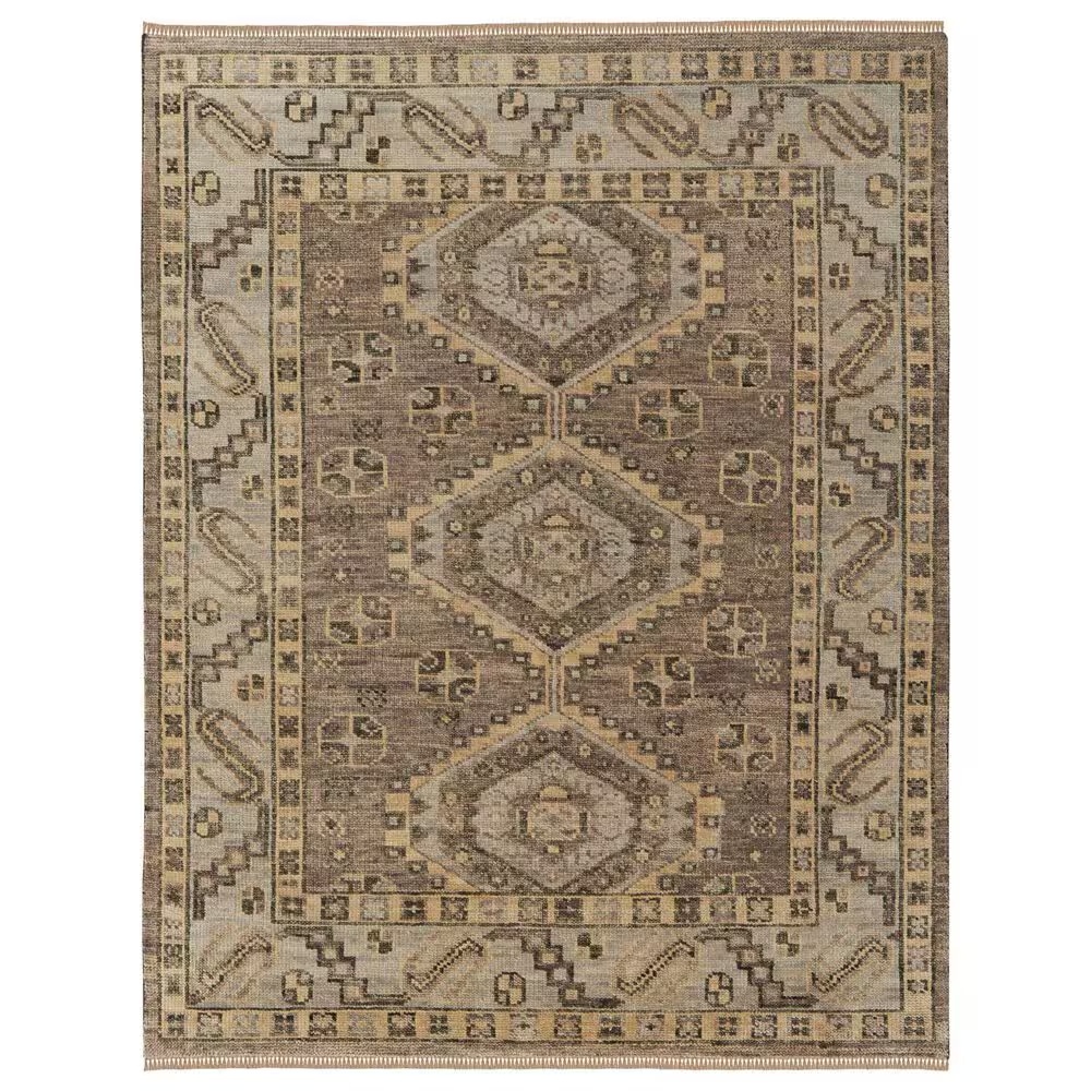 Feizy Fillmore 4' x 6' Brown and Gray Area Rug