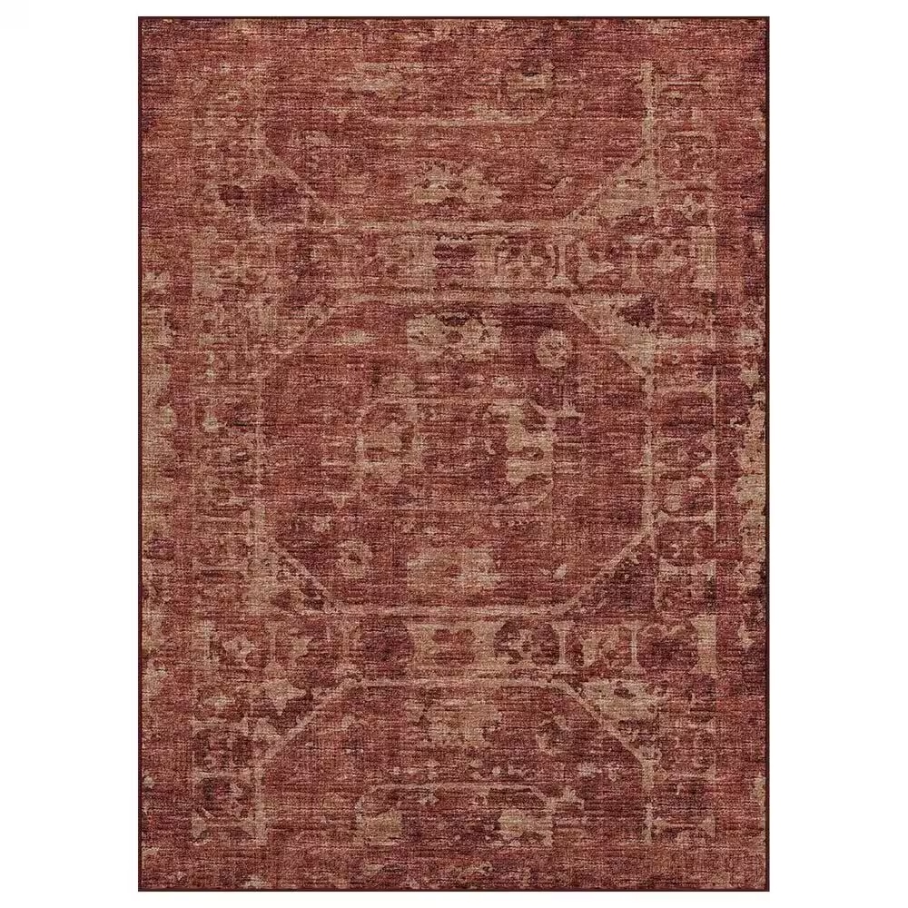 Dalyn Rug Company Aberdeen 8' Round Paprika Area Rug
