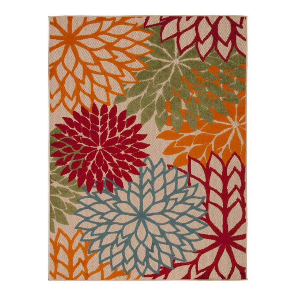 Nourison Aloha ALH05 7'10" x 10'6" Green Area Rug