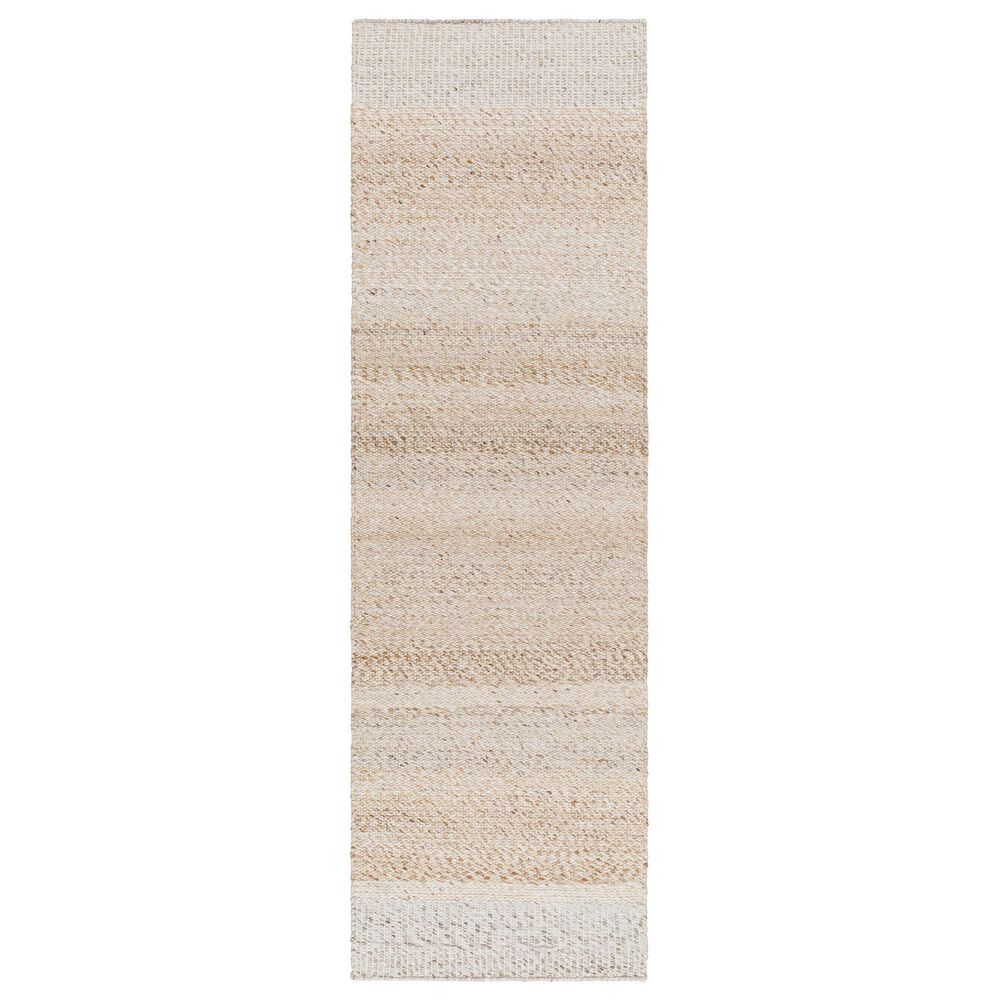Surya Abby 2'6" x 8' Cream Runner