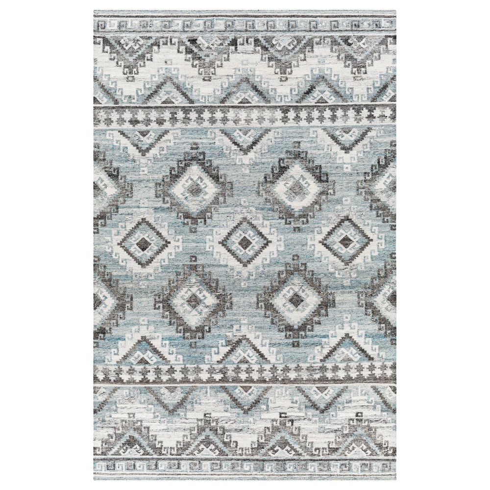 Surya Alyssa 8' x 10' Slate, Brown, Ivory and Blue Area Rug