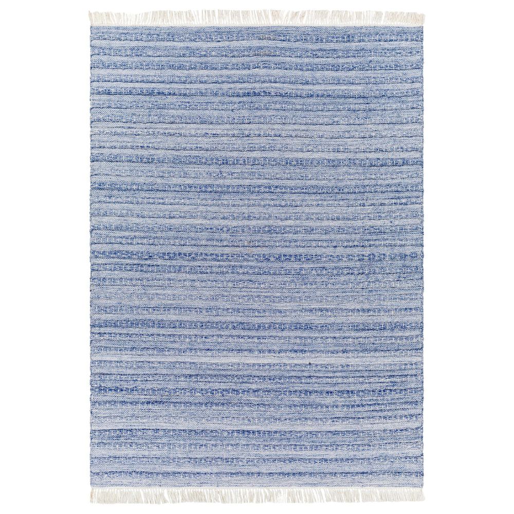 Surya Azalea 5' x 7'6" Blue and Ivory Area Rug