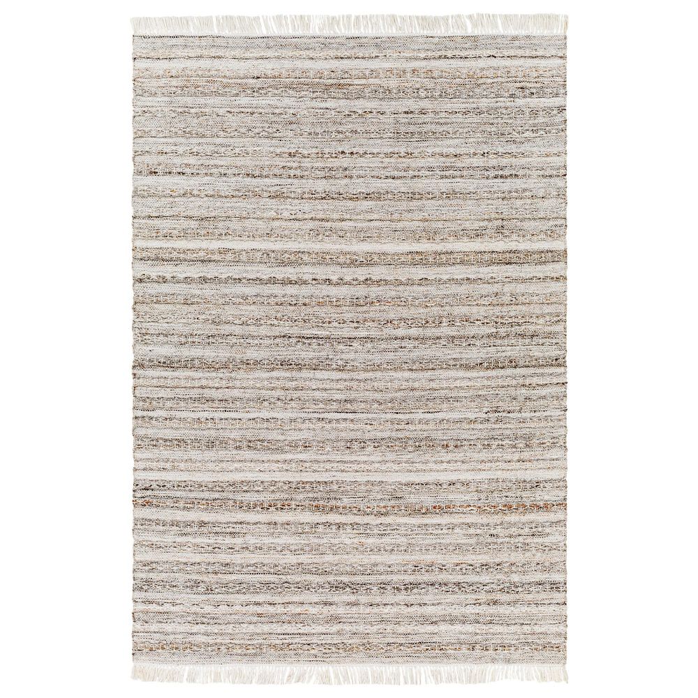 Surya Azalea 2' x 3' Taupe, Ivory and Brown Area Rug