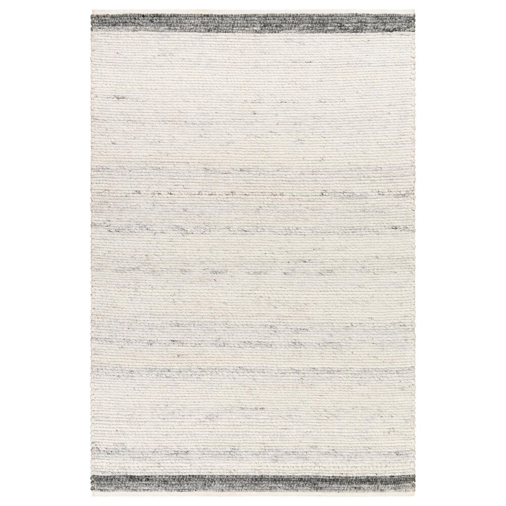 Surya Florentina FLT2302 6' x 9' Off-White, Charcoal and Light Gray Area Rug