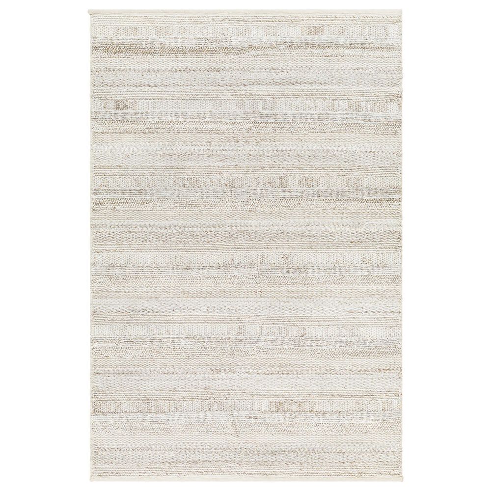 Surya Floria FLI2303 2'6" x 8' Light Grey Runner
