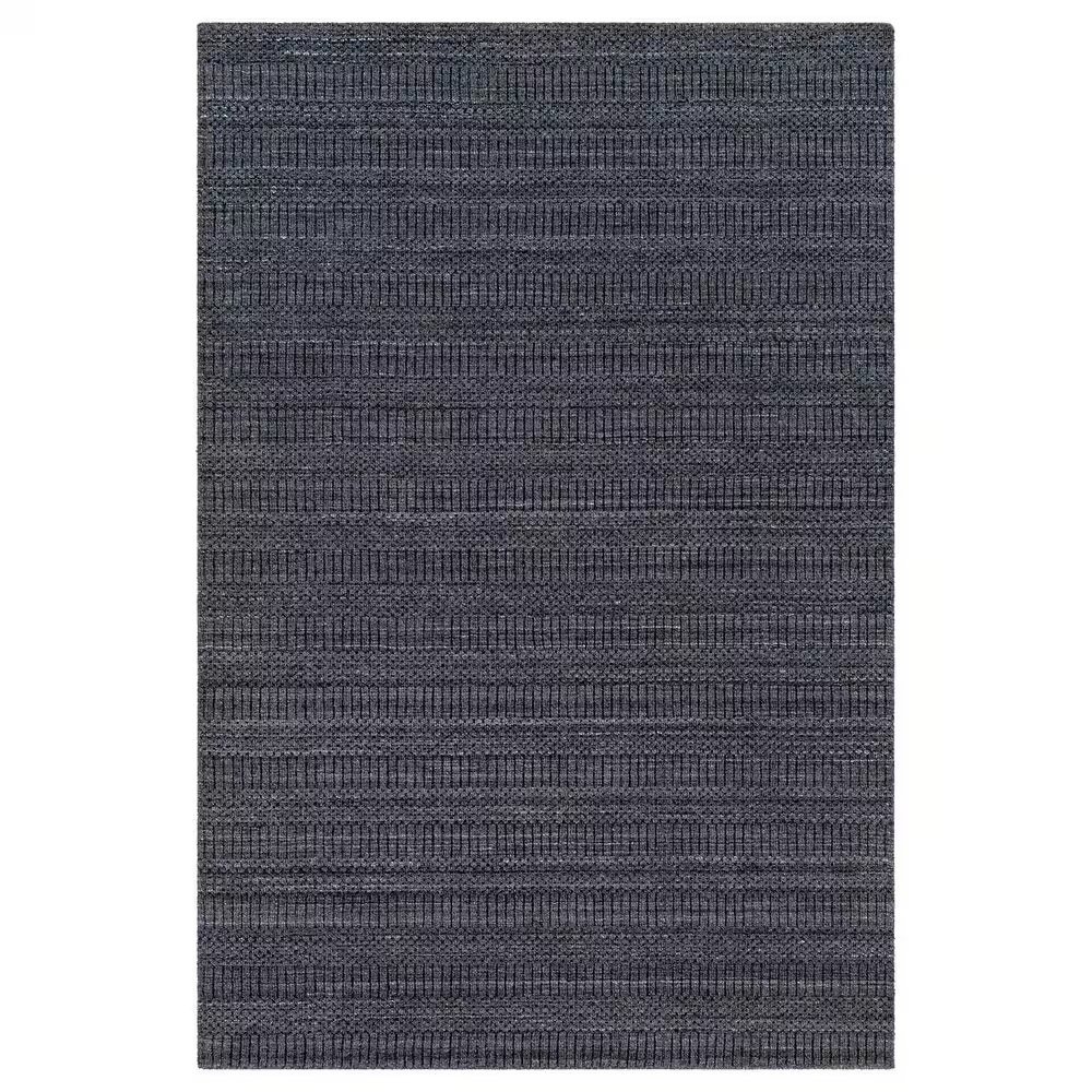 Surya Hickory 6' x 9' Charcoal, Black and Gray Area Rug