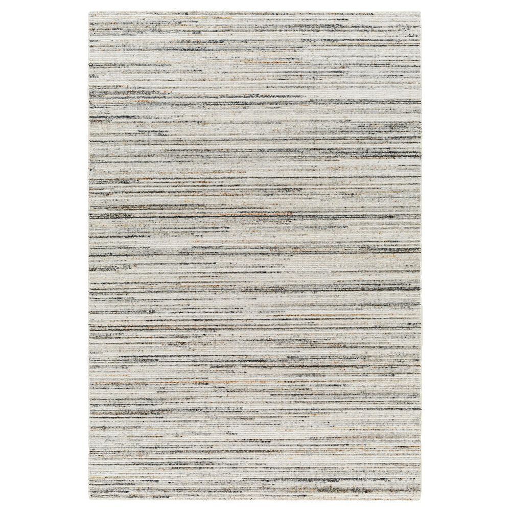 Surya Hollister HOL-2300 2'6" x 8' Light Gray, Medium Gray and Beige Runner