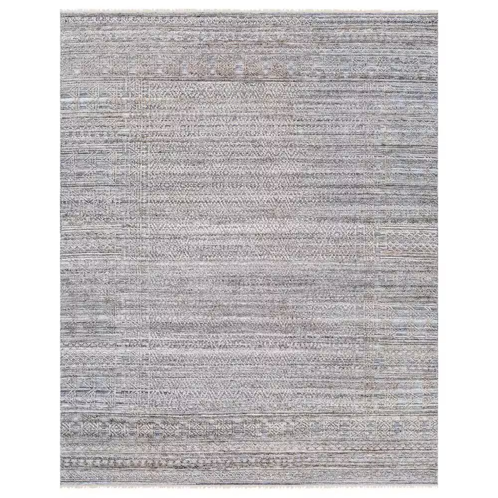 Surya Pompei Dark Brown, Black, Brown, Slate, Off-White and Rust 10' x 14' Area Rug