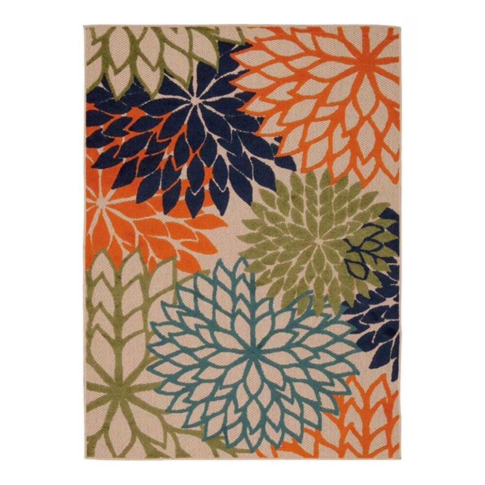 Nourison Aloha ALH05 7'10" x 10'6" Multicolor Area Rug