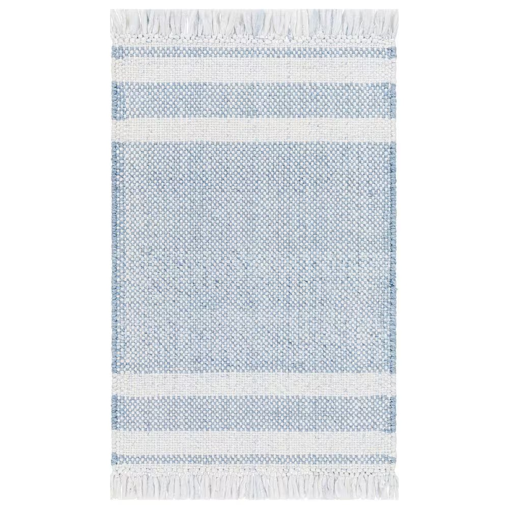 Surya Primrose PRM-2302 8' x 10' Light Grey, Light Purple, Pewter, Light Blue, and Ivory Area Rug