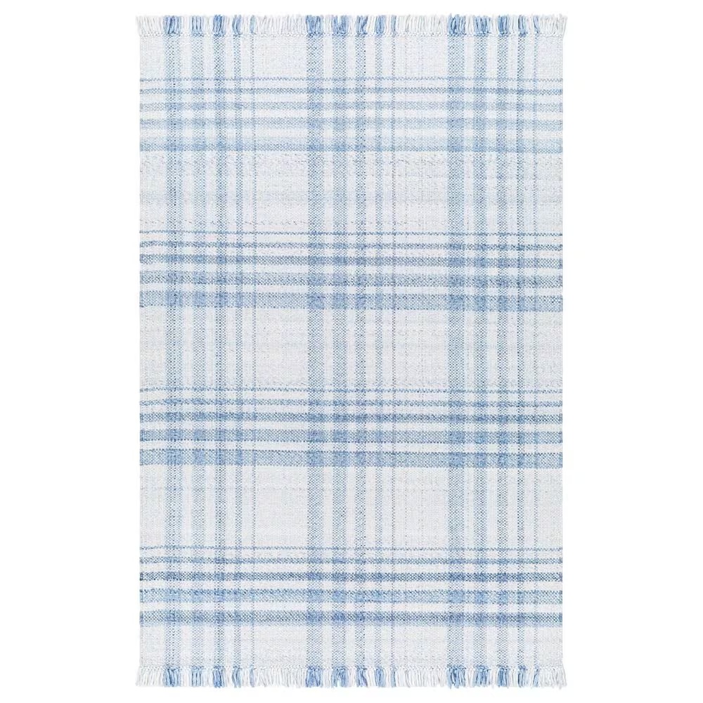 Surya Primrose PRM2304 10' x 14' Off-White, Denim, Light Blue and Ice Blue Indoor/Outdoor Area Rug