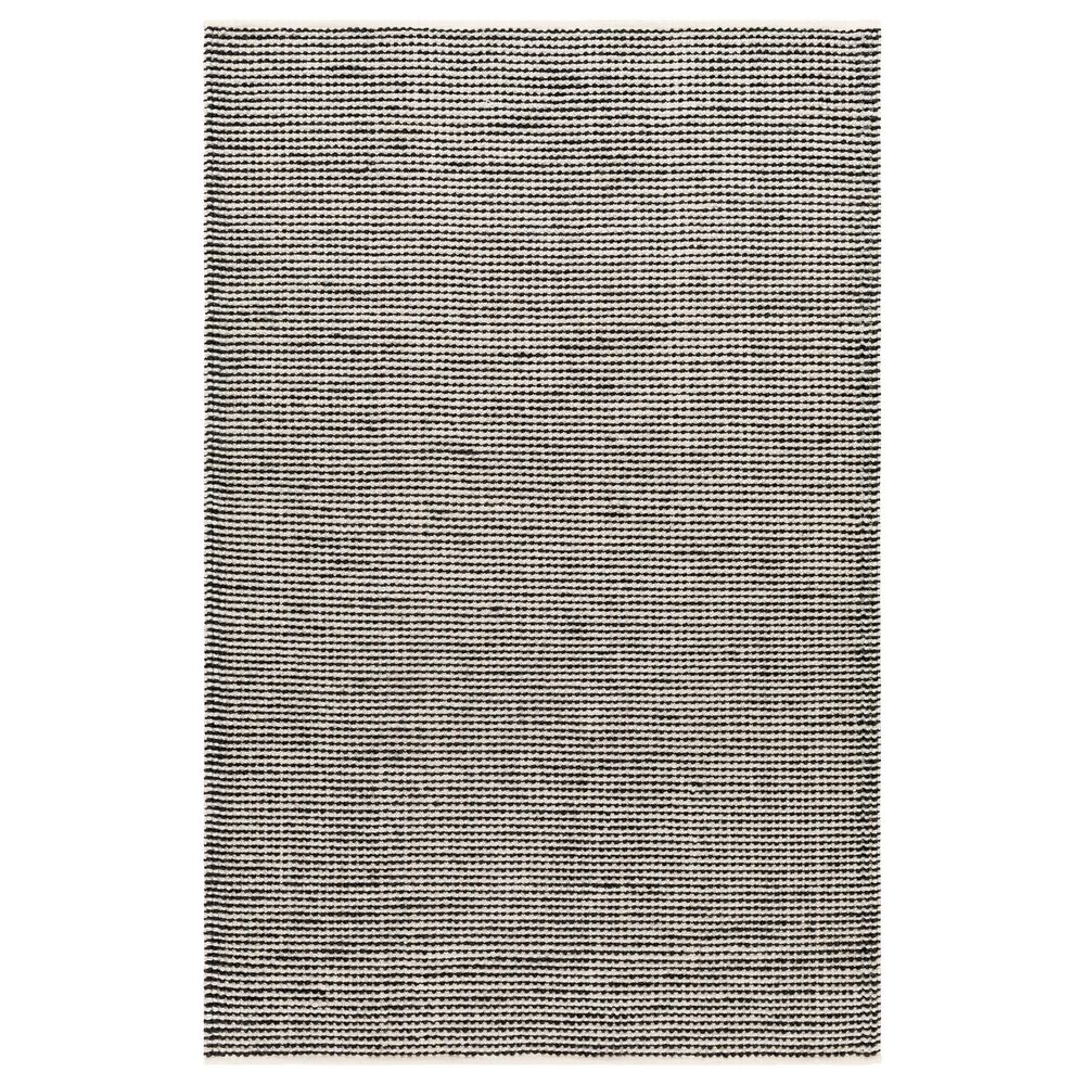 Surya Rebecca RBC-2301 Light Beige, Off-White, Black 6' x 9' Light Grey Area Rug