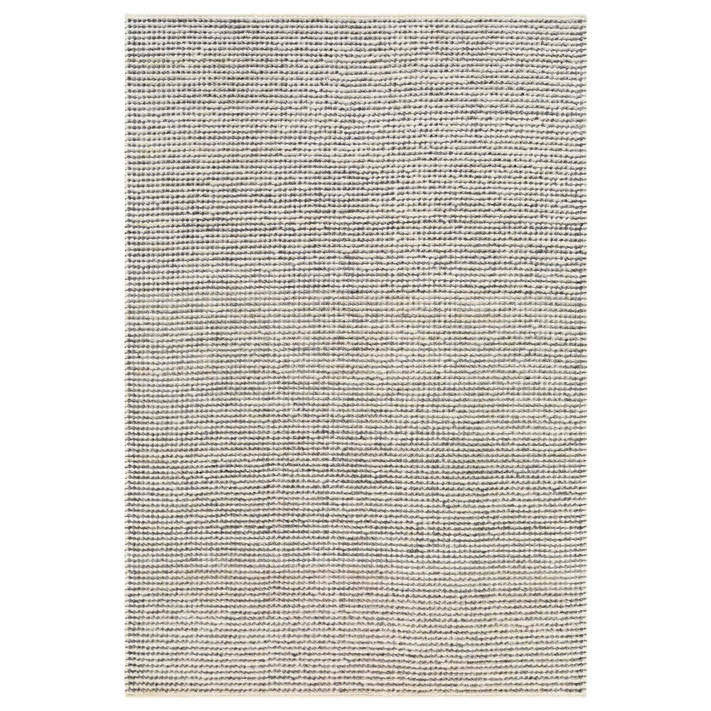Surya Reika REK-2302 Off-White, Charcoal, Beige 6' x 9' Light Grey Area Rug