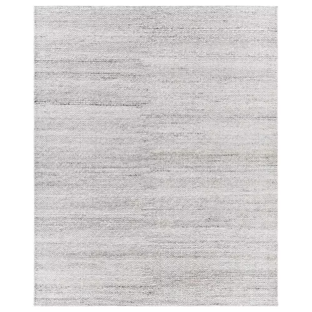 Surya Reika Light Gray, Charcoal, White, Beige and Medium Gray 12' x 15' Indoor/Outdoor Area Rug