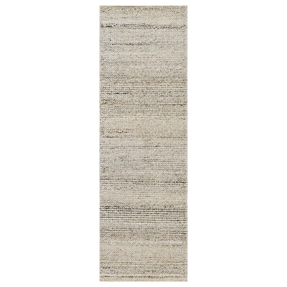 Surya Reika REK-2305 2'6" x 8' Light Grey Runner